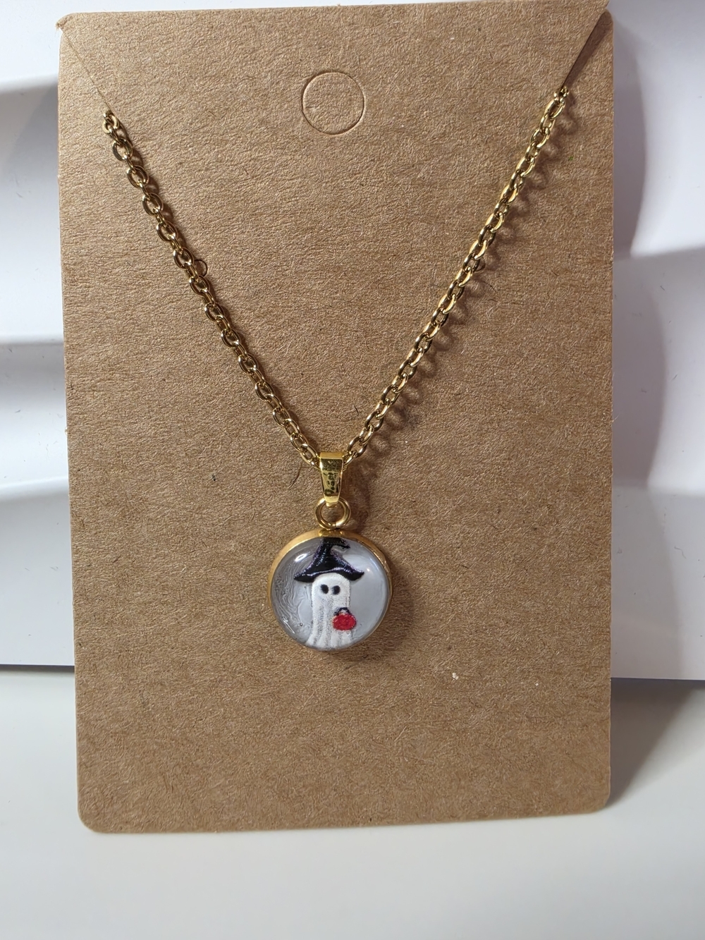 Handmade Necklace - Ghost